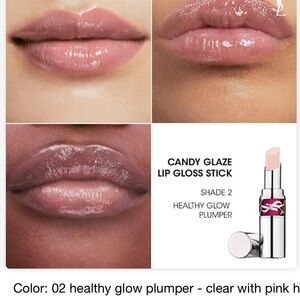 Yves Saint Laurent 02 Candy Glaze Lip Gloss Stick mini